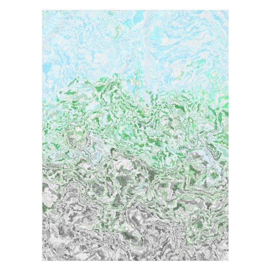Nappe Drapeau de fierté Autoromantique Trippy Boho Groov (Devant)