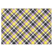 Nappe Drapeau de fierté éclectique boho non binaire à ca (Devant (Horizontal))