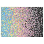 Nappe Drapeau de fierté polygender pixelisé funky tripan (Devant (Horizontal))