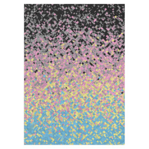 Nappe Drapeau de fierté polygender pixelisé funky tripan