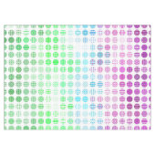 Nappe Drapeau de fierté Toric abstrait boho éclectique G (Devant (Horizontal))