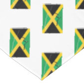 Nappe Drapeau de Jamaïque patriotique (Angle)