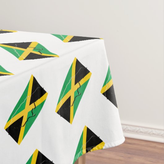 Nappe Drapeau de Jamaïque patriotique (In Situ)