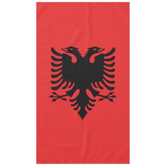 Nappe Drapeau de l'Albanie (Devant)