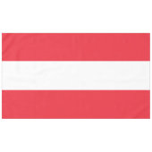 Nappe Drapeau de l'Autriche (Devant (Horizontal))