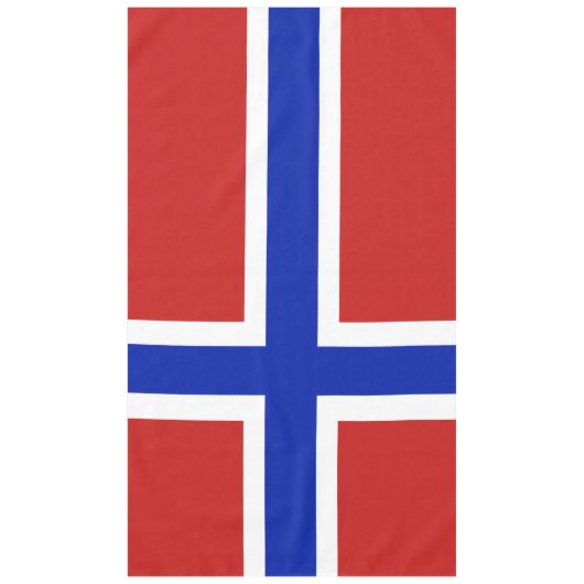 Nappe Drapeau de Norvège Scandinave (Devant)