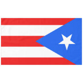 Nappe Drapeau de Porto Rico (Devant (Horizontal))