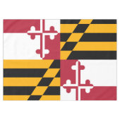 Nappe Drapeau d'état du Maryland (Devant (Horizontal))