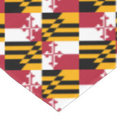 Nappe Drapeau d'état du Maryland Design festif (Angle)