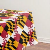 Nappe Drapeau d'état du Maryland Design festif (In Situ)