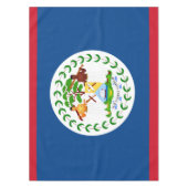 Nappe Drapeau du Belize Tablecloth (Devant)