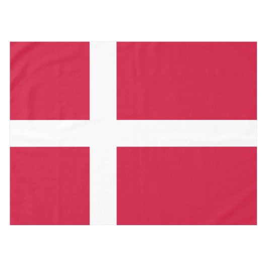 Nappe Drapeau du Danemark ou drap danois (Devant (Horizontal))