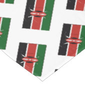 Nappe Drapeau du Kenya (Angle)