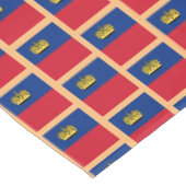 Nappe Drapeau du Liechtenstein et nappe/décoration (Angle)