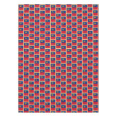 Nappe Drapeau du Liechtenstein et nappe/décoration (Devant)