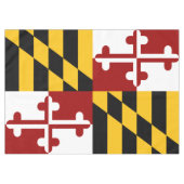 Nappe Drapeau du Maryland (Devant (Horizontal))
