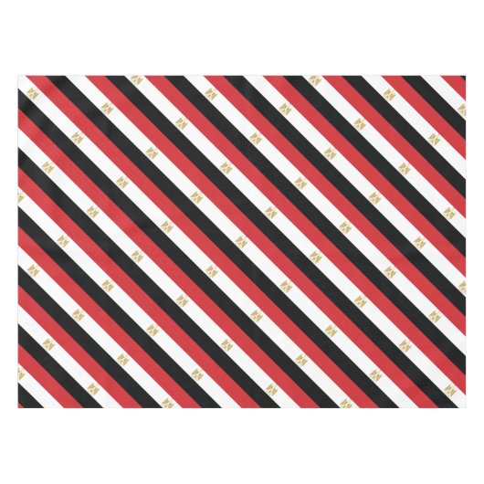 NAPPE DRAPEAU ÉGYPTIEN (Devant (Horizontal))