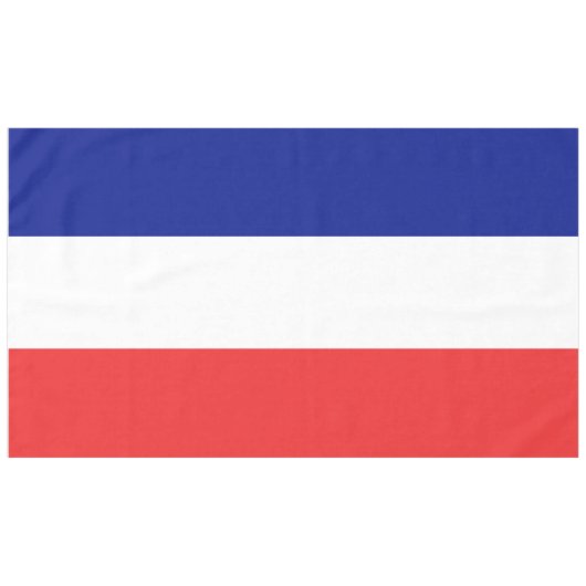 Nappe Drapeau français Tricolore (Devant (Horizontal))