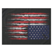 Nappe Drapeau Grunge U.S.A (Devant (Horizontal))