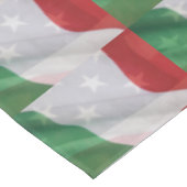 Nappe Drapeau italien et américain (Angle)