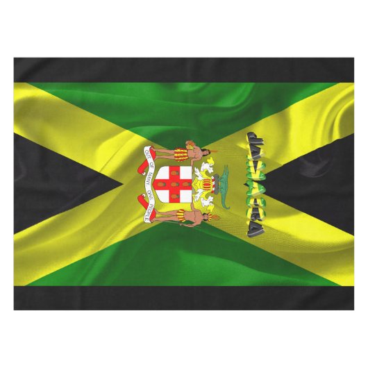 Nappe Drapeau jamaïcain (Devant (Horizontal))