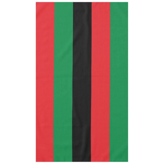Nappe Drapeau panafricain UNIA (Devant)