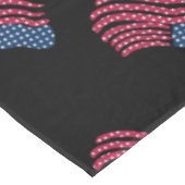 Nappe Drapeau Rouge Blanc Et Bleu (Angle)