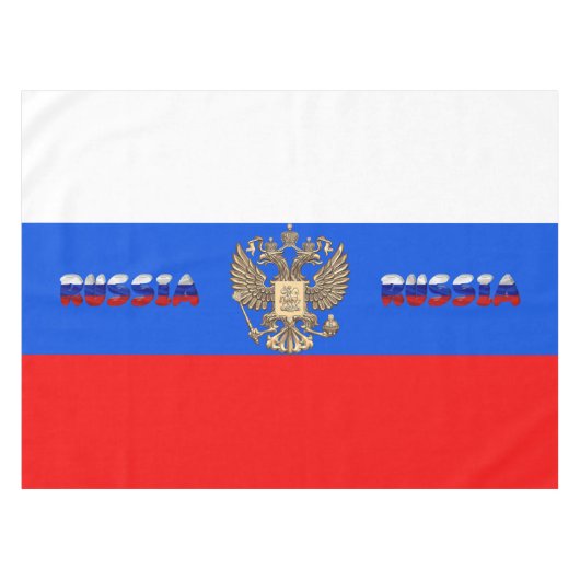 Nappe Drapeau russe (Devant (Horizontal))