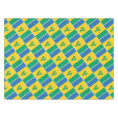 Nappe Drapeau ST VINCENT Patriotique (Devant (Horizontal))
