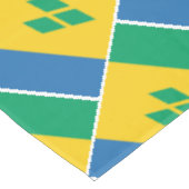 Nappe Drapeau ST VINCENT Patriotique (Angle)