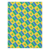 Nappe Drapeau ST VINCENT Patriotique (Devant)