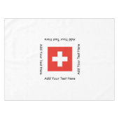 Nappe Drapeau suisse (Devant (Horizontal))