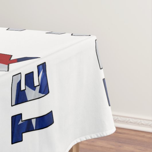 Nappe Drapeau texan (In Situ)