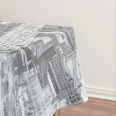 Nappe Drawing of New York City Landscape Custom (In Situ)