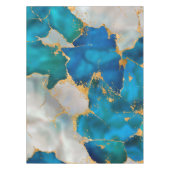 Nappe Dreamy Blue, Teal, pearl and Gold (Devant)