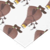 Nappe Drôle affamé pulette affamée dessin animé (Angle)