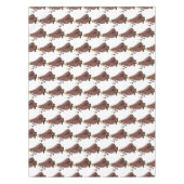 Nappe Drôle affamé pulette affamée dessin animé (Devant)