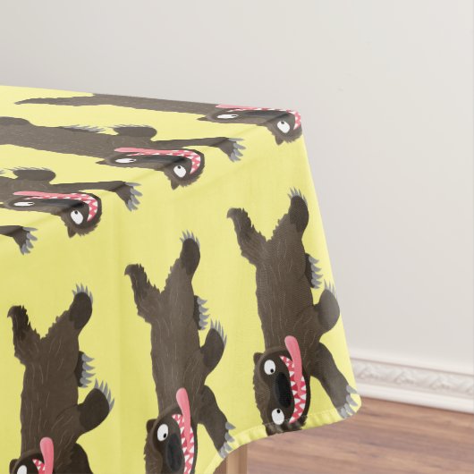 Nappe Drôle animal avide de carcajou (In Situ)