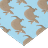 Nappe Drôle armadillo joyeux dessin animé (Angle)