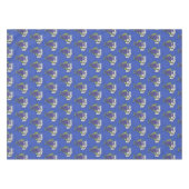 Nappe Drôle caricature de poisson de pêcheur (Devant (Horizontal))