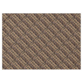 Nappe drôle de typographie de grains de café (Devant (Horizontal))