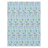 Nappe Drôle des créatures marines dessin motif (Devant)