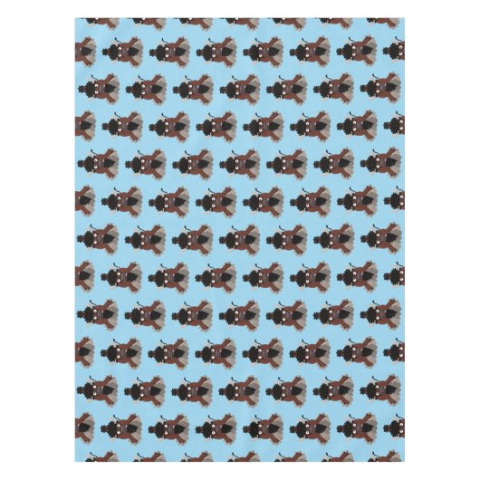 Nappe Drôle dessin animé de bison de buffle (Devant)