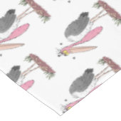 Nappe Drôle dessin animé de cigogne en marabou (Angle)