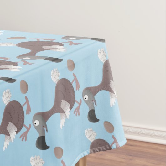 Nappe Drôle dessin animé d'oiseau de dodo (In Situ)