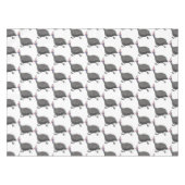 Nappe Drôle dessin animé d'oiseau de Guineafowl (Devant (Horizontal))