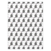 Nappe Drôle dessin animé d'oiseau de Guineafowl (Devant)