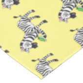 Nappe Drôle dessin animé zèbre (Angle)