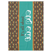 Nappe Drôle gâteau Citrouille de Thanksgiving (Devant)