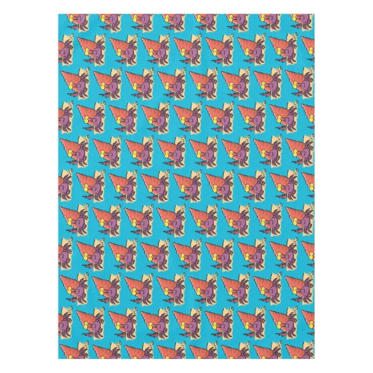 Nappe Drôle mignon caricature pourpre crabe ermite (Devant)
